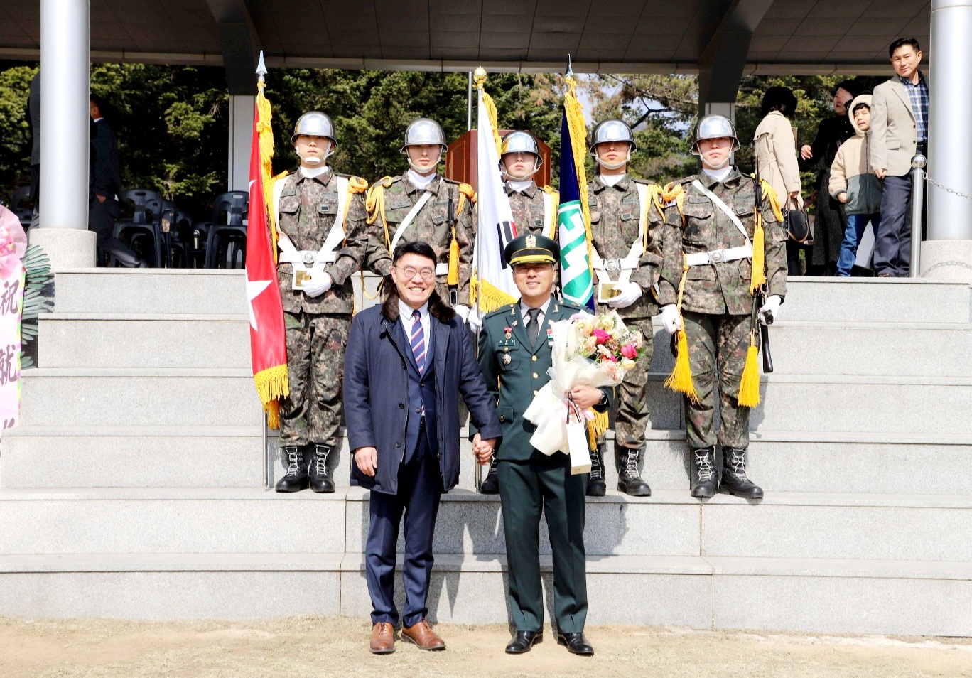 김인수 동문 25사단 주임원사 취임